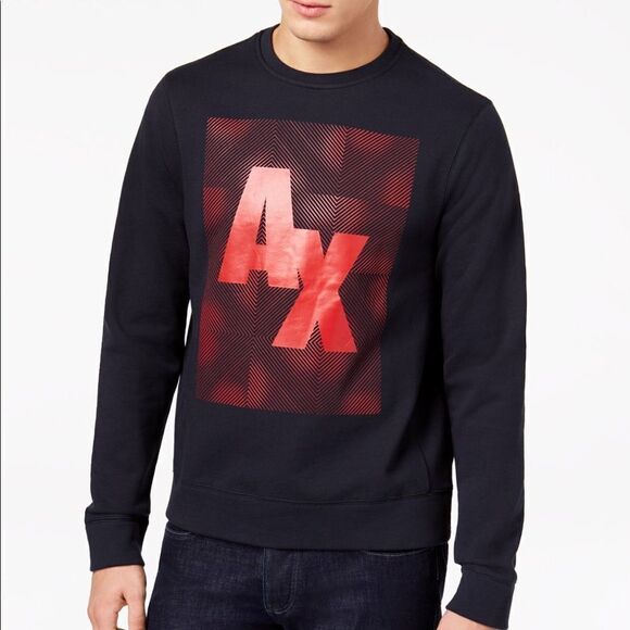 🎉1 hr sale🎉Armani Exchange logo sweater - Picture 1 of 4